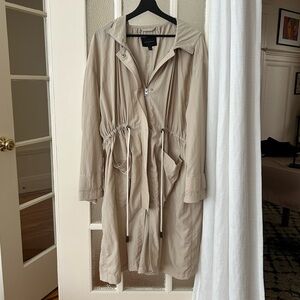 Banana Republic Light Beige Trench Anorak